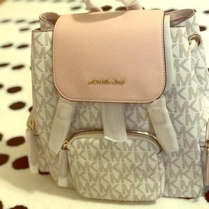 MK Abbey Signature Large Backpack- NEW